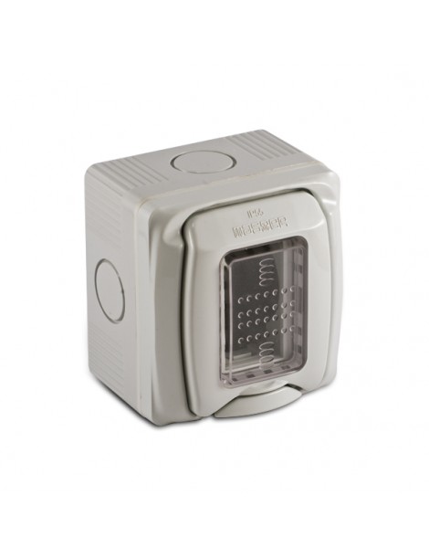 SUB CONTENIT.PARETE IP55 1 MODULO