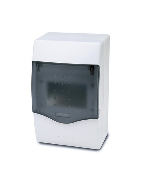 CENTRALINO PARETE 4 MOD.P.TRASPAR. IP40
