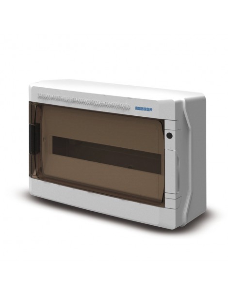 CENTRALINO PARETE 18 MOD.P.TRASPAR. IP65