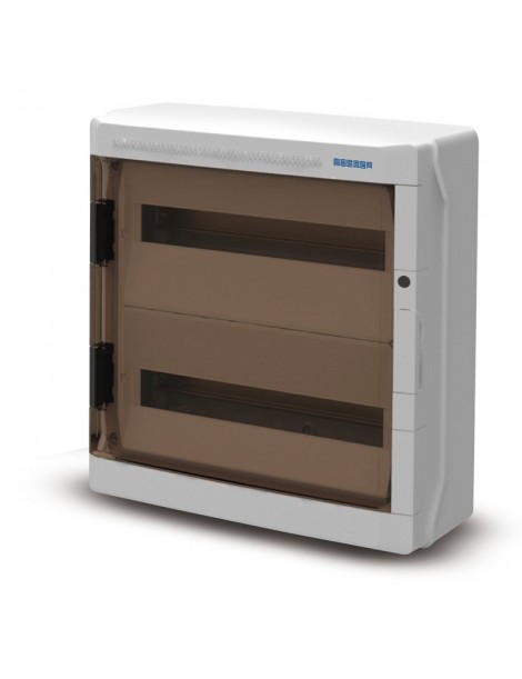 CENTRALINO PARETE 36 MOD.P.TRASPAR. IP65