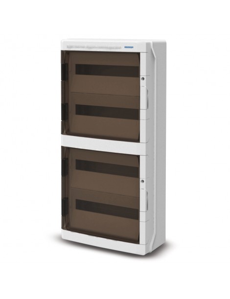 CENTRALINO PARETE 72 MOD.P.TRASPAR. IP65