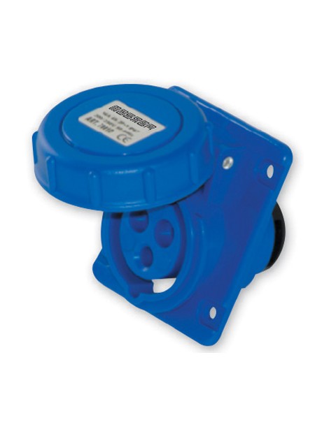 PR.QUA.2P+T 16A 230V 6H BLU IP67