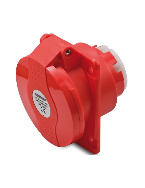 PR.QUA.3P+N+T 16A 380V 6H ROSSA IP44