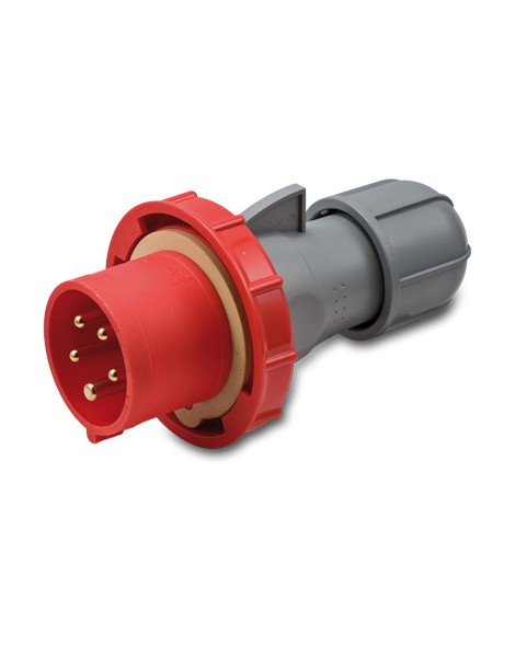 SP.3P+N+T 32A 380V 6H ROSSA IP67