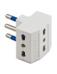 ADATT.TRIPLO 16A 2P+T BIANCO