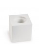 FARETTO GESSO SUPERFICIE QUADRATO GU10