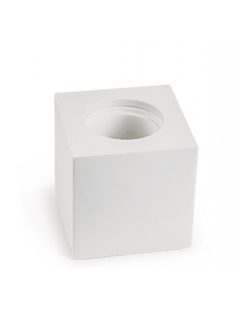 FARETTO GESSO SUPERFICIE QUADRATO GU10
