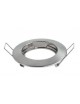 FARETTO INCASSO FISSO GU10 ACCIAO SAT.
