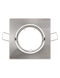 FARETTO ORIENTABILE QUADRATO CROMO GU10