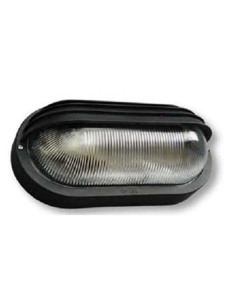 PLAFONIERA PARETE E27 PALPEBRA IP44 GRIG