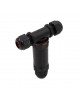 CONNETTORE PER CAVI IP68 A 3 INGRESSI