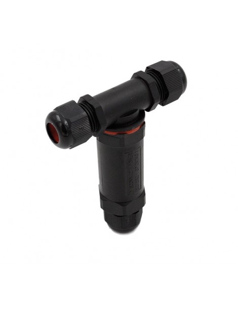 CONNETTORE PER CAVI IP68 A 3 INGRESSI