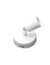 SPOT A PARETE ORIENTABILE GU10 B. 23OV.