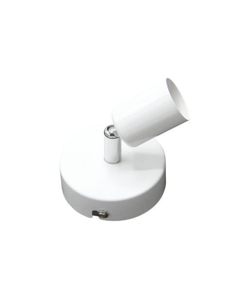 SPOT A PARETE ORIENTABILE GU10 B. 23OV.