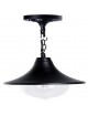 LANTERNA SOSPENSIONE E27 MODERNA NERA
