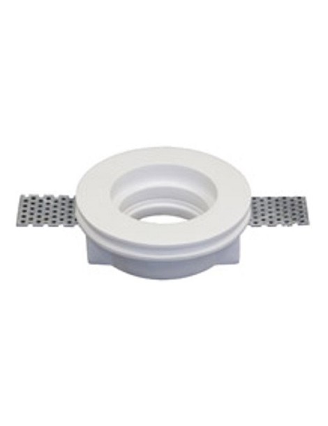 FARETTO INCASSO GESSO GU10 TONDO FORO 10