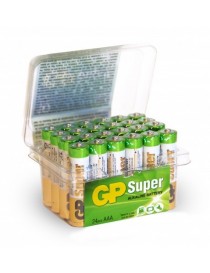 BLISTER 24 BATTERIE STILO ALKALINE GP