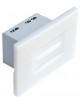 LAMPADA EMERGENZA+SEGNAPASSO LED X 503