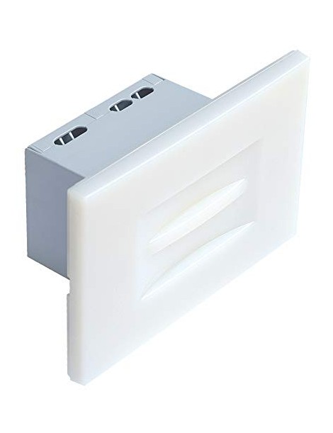 LAMPADA EMERGENZA+SEGNAPASSO LED X 503