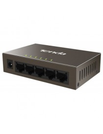 SWITCH 5 PORTE 10/100MBPS DESKTOP METALL