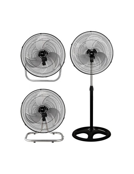 VENTILATORE 3 IN 1 D. 45CM. PALE METALLO
