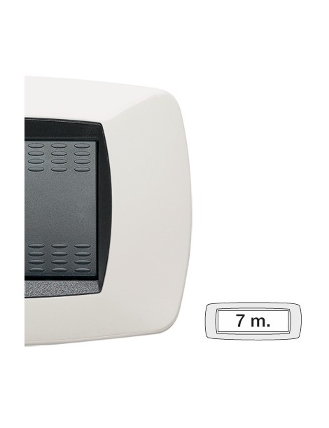 MODO PLACCA 7 POSTI BIANCO