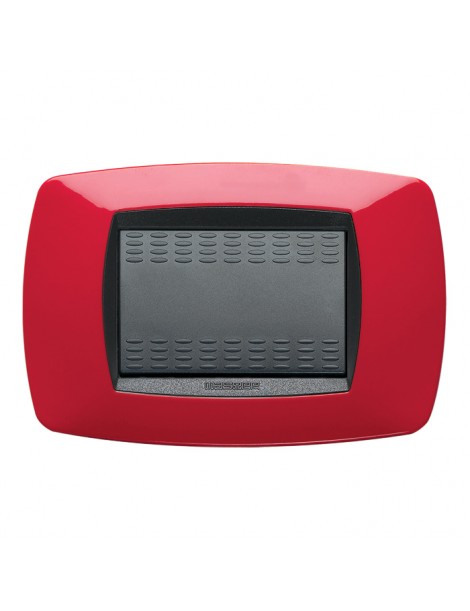 MODO PLACCA 3 POSTI ROSSO