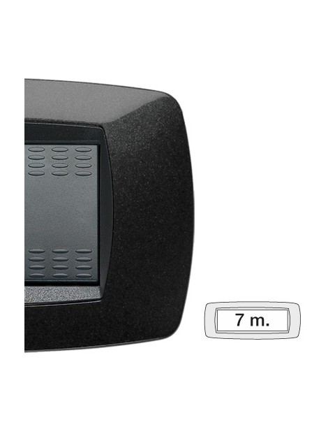 MODO PLACCA 7 POSTI NERO