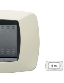 MODO PLACCA 4 POSTI AVORIO