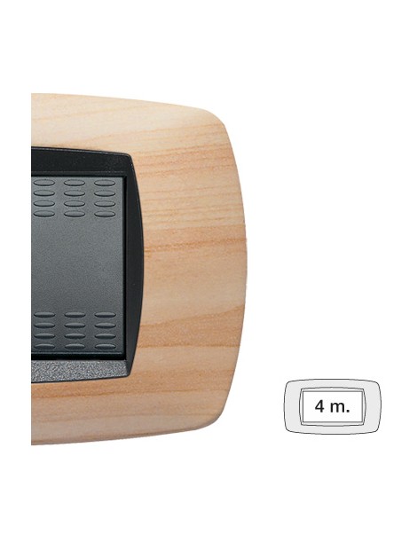 MODO PLACCA 4 POSTI FRASSINO