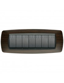 MODO PLACCA 7 POSTI WENGE'