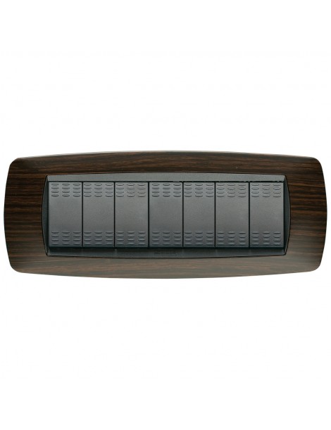 MODO PLACCA 7 POSTI WENGE'