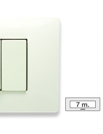 MIX PLACCA 7 POSTI BIANCO ASPEN