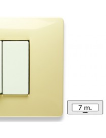 MIX PLACCA 7 POSTI BIANCO PARIGI