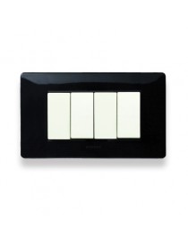 MIX PLACCA 4 POSTI NERO PANTHER