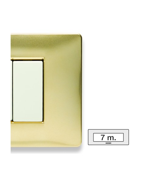 MIX PLACCA 7 POSTI ORO KARAT