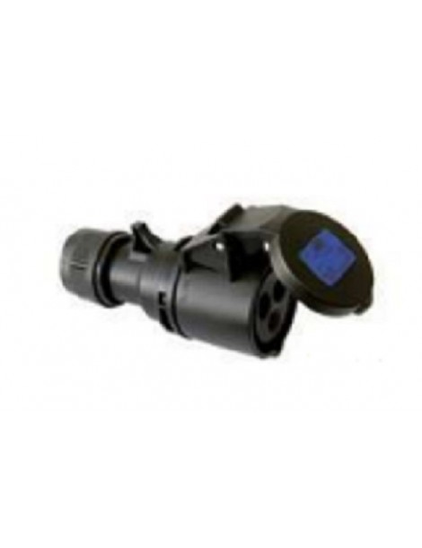 PRESA CEI 230V. 2P+T NERA IK08 X SERVICE