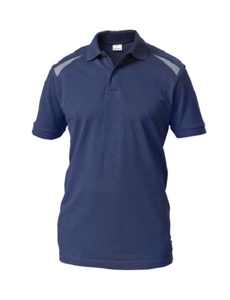 POLO MANICA CORTA TASK2 BLU TG. XXL