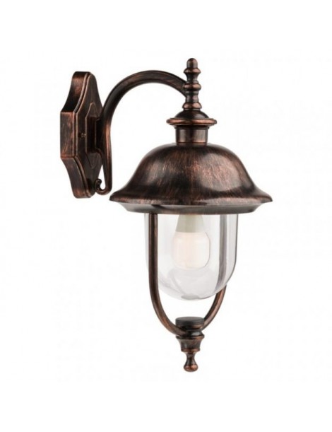 APPLIQUE VERONA E27 NERO/RAMATO