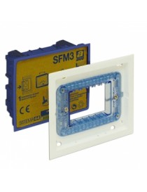 SCATOLA FILO MURO X FORATO ROSSO 3M