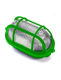 PLAF.CON GABBIA TECNOPOL. 60W VERDE