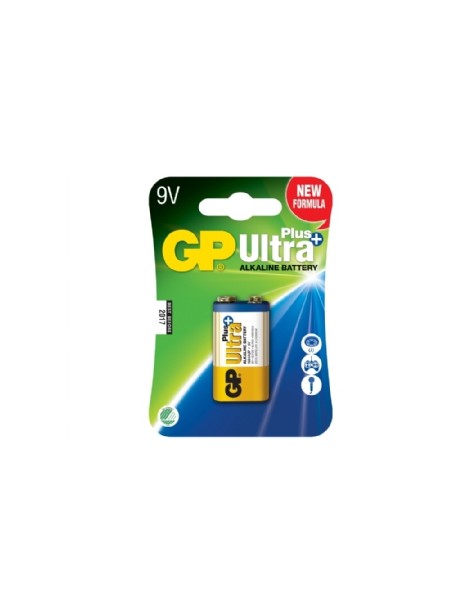 BLISTER 1 BATT. 9V. ALKALINE ULTRA PLUS