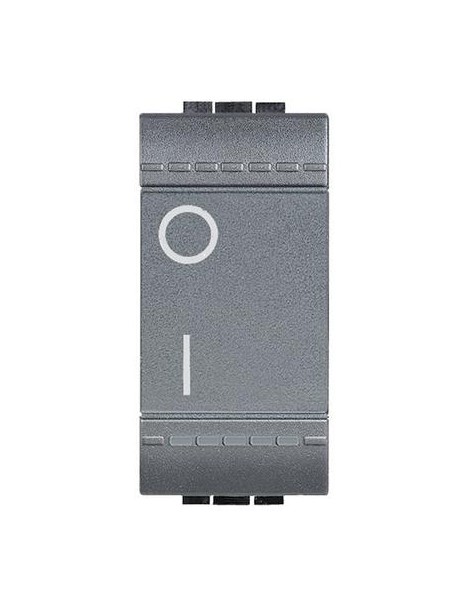 LL - INTERRUTTORE 2P 16A 1M ANTRACITE