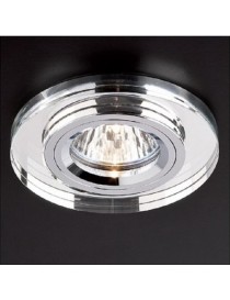 FARETTO INCASSO CR18 CRISTALLO