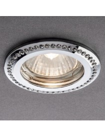 FARETTO INCASSO GU5,3 DEC. CRISTALLO C.