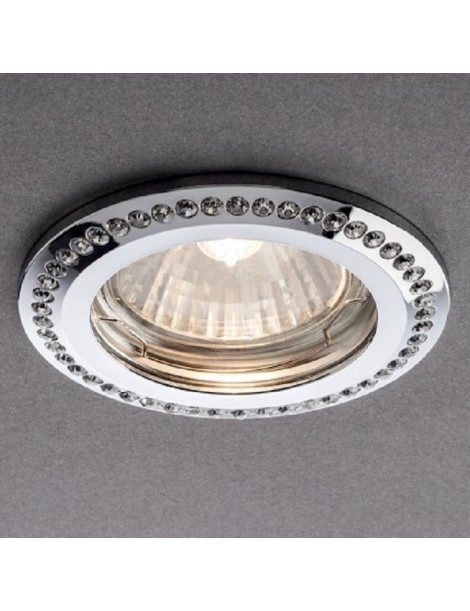 FARETTO INCASSO GU5,3 DEC. CRISTALLO C.