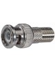ADATTATORE BNC MASCHIO-F FEMMINA