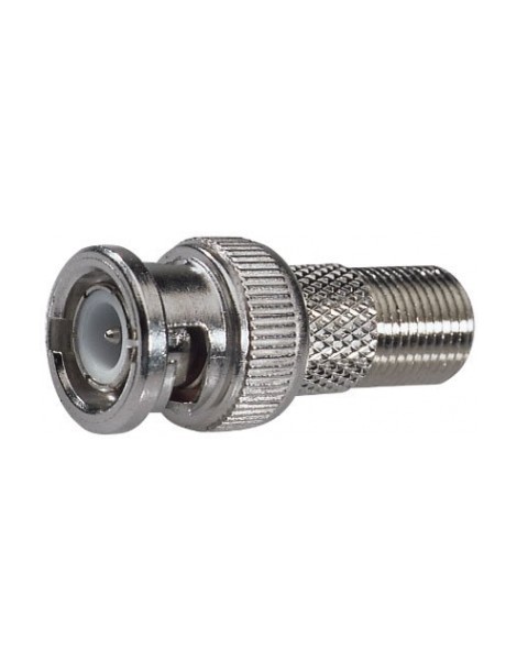 ADATTATORE BNC MASCHIO-F FEMMINA