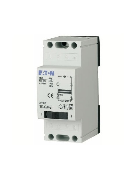 TRASF.X CAMPANELLI 8VA 230V. 12-8-4V