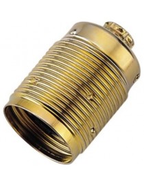 PORTALAMP. E27 METALLO OTTON. FILETTATO
